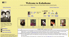Desktop Screenshot of kahnhome.org